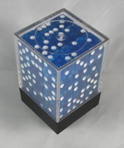Koplow 6 Sided Transparent Blue Dice Set of 36 Pieces 12mm Koplow 6 Sided Transparent Blue Dice Set of 36 Pieces 12mm