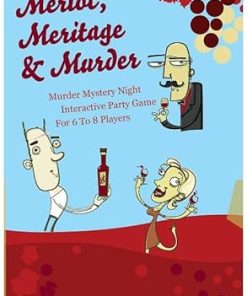 Merlot Meritage Murder Mystery Night Interactive Party Game