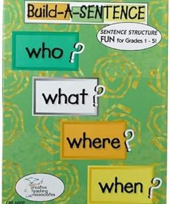 WIEBE CARLSON ASSOCIATES CRE6002 CREATE A SENTENCE 2