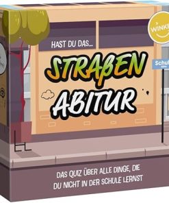 Winkee Spiel 17653 Game Black One Size 10 Street Abitur Classic