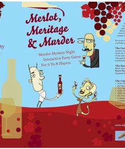 Merlot Meritage Murder Mystery Night Interactive Party Game 2