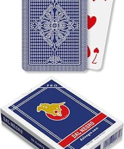 Dal San Siro Blu 55 Poker Card Deck Color 024131 for Sale