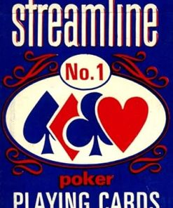 Vintage ARRCO Streamline No 1 Poker Playing Cards 1950s Factory Sealed