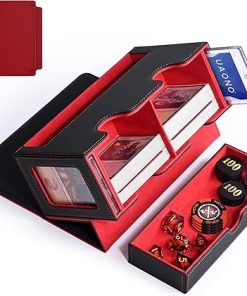 MTG Commander Deck Box with Dice Tray and 2 Display Slots