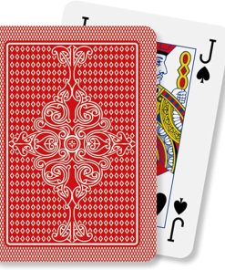 Dal S.Siro Poker Playing Cards Red Color 8001097241309 2