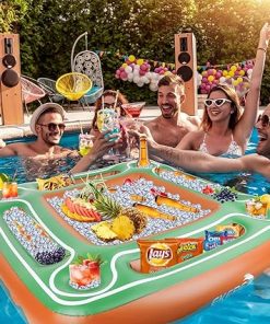 Floating Pool Games Table Inflatable Card Pool Accessories for Summer 2