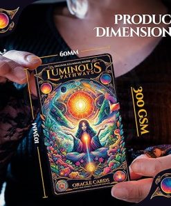 Luminous Pathways Oracle Cards Deck and Guidebook for Beginners 2