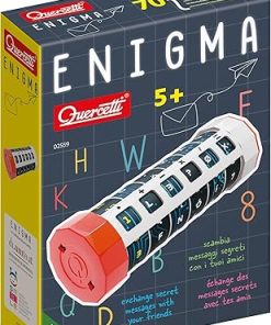 Quercetti Enigma Secret Reports Tabletop Game for Ages 5 and Up