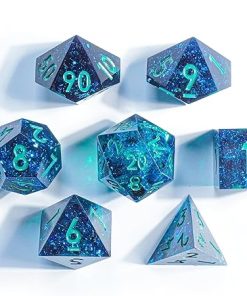 Mimic Dice 7 Piece Resin RPG Dice Set for Tabletop Gaming 2