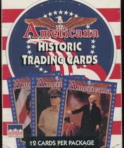 Americana Historic Trading Cards 36 Count Box for Collectors
